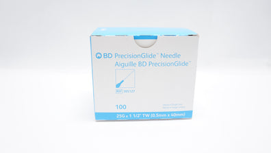 BD 305127 PrecisionGlide Ndle 25G x 1 1/2 - Box of 100